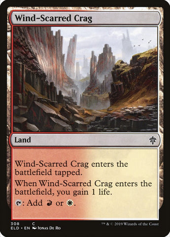 Peñasco Marcado por el Viento [Trono de Eldraine]