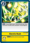 Descarga Eléctrica [BT7-099] [Cartas de prelanzamiento de Next Adventure]
