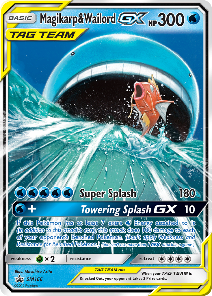 Magikarp y Wailord GX (SM166) [Sol y Luna: Baraja de Estrellas Negras]