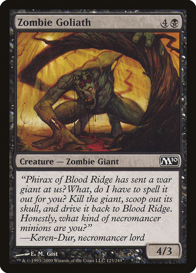 Goliath zombie [Magic 2010]