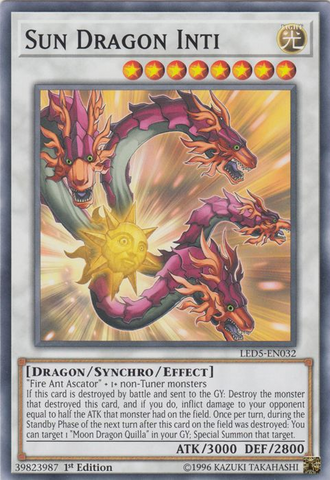 Dragón Solar Inti [LED5-EN032] Común
