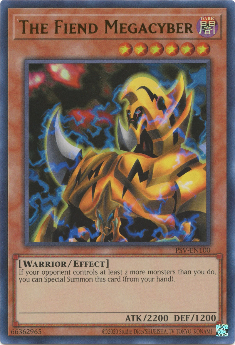 The Fiend Megacyber (25th Aniversario) [PSV-SP100] Ultra Rara