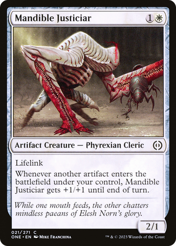 Justiciero mandibular [Phyrexia: All Will Be One]