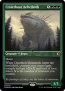 Béhémoth Cornecrâne (Gravure à l'acide) [Masters du Commander]