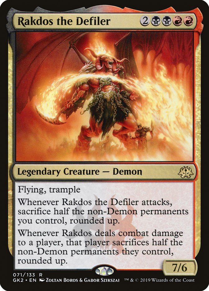 Rakdos le Fléau [Kit de guilde Allégeance de Ravnica]
