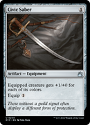 Cimeterre civique [Ravnica Remastered]