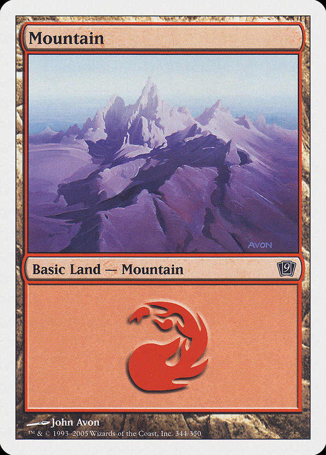 Montagne (344) [Neuvième édition]