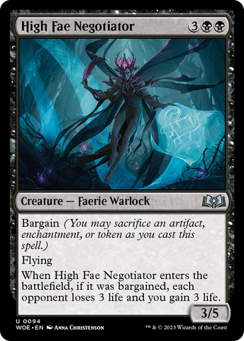 Négociatrice faë des hautes terres [Les friches d'Eldraine]