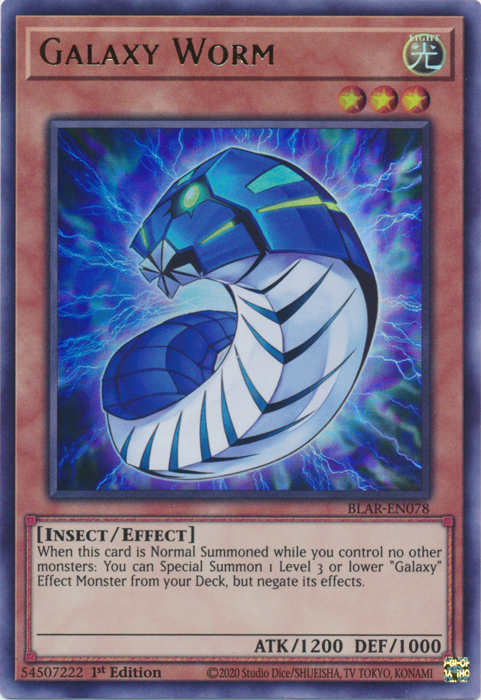 Galaxy Worm [BLAR-SP078] Ultra Rara