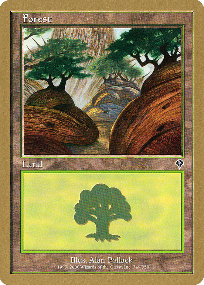 Forêt (jt349a) (Jan Tomcani) [Decks des Championnats du Monde 2001]