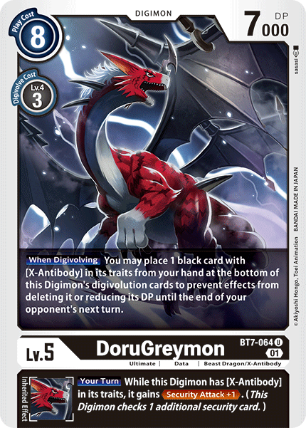 DoruGreymon [BT7-064] [Siguiente Aventura]