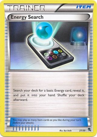 Búsqueda de Energía (27/30) [Negro y Blanco: Kit de Entrenador - Zoroark]