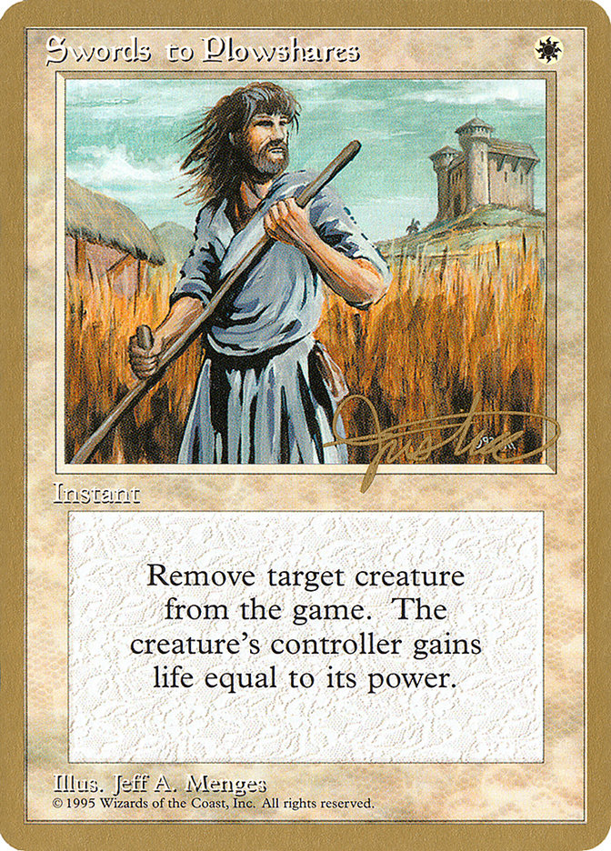 Épées en Socs (Mark Justice) [Pro Tour Collector Set]