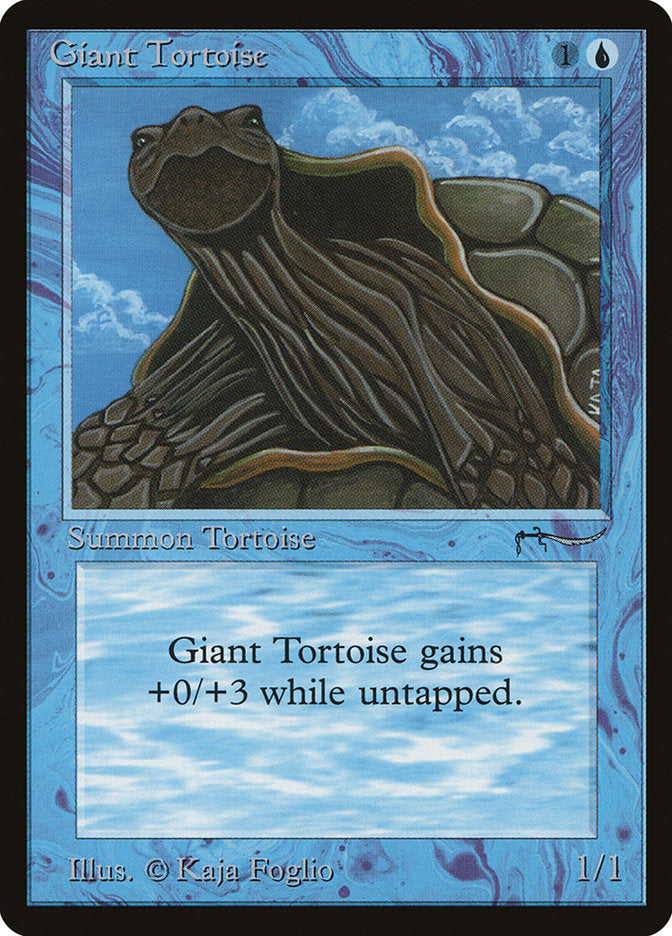Tortue Géante (Coût en Mana Sombre) [Nuits Arabes]