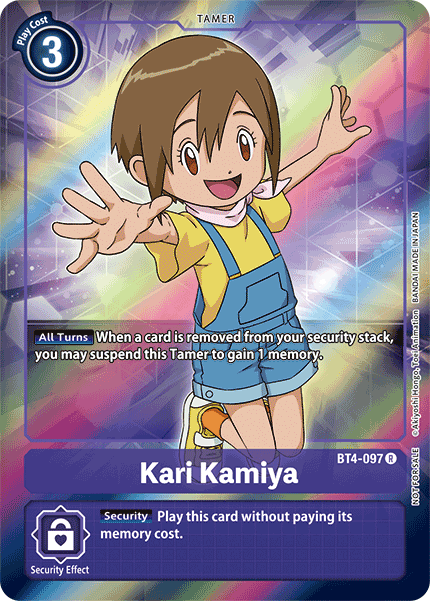 Kari Kamiya [BT4-097] (Promoción de compra por caja) [Promociones de Gran Leyenda]