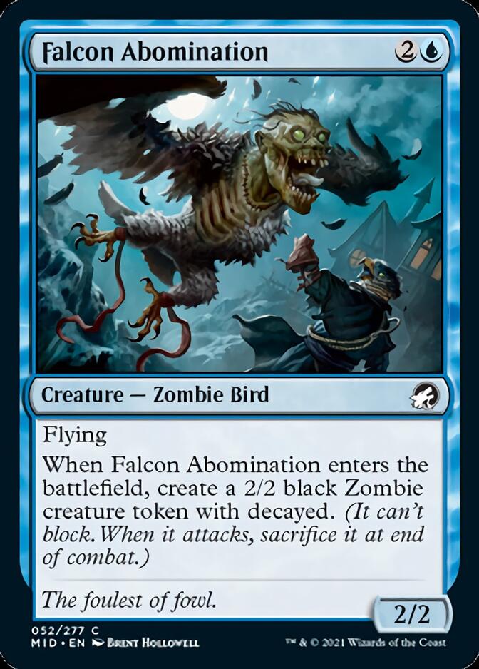 Abomination faucon [Innistrad : Chasse de Minuit]