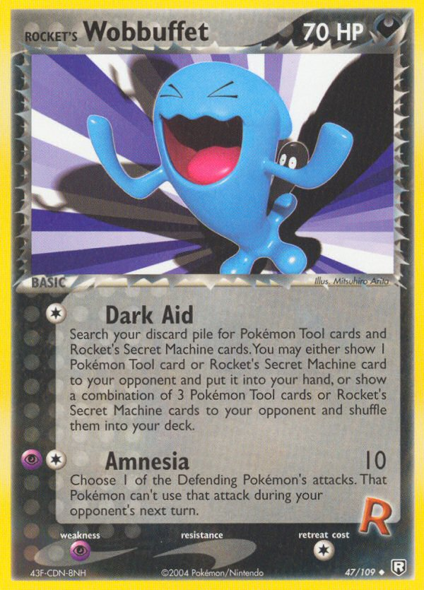 Wobbuffet del Team Rocket (47/109) [EX: Team Rocket Returns]