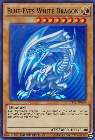 Dragon Blanc aux Yeux Bleus [CT13-EN008] Ultra Rare