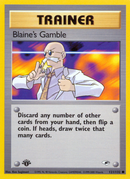 La Apuesta de Blaine (121/132) [Héroes del Gimnasio 1.ª Edición]