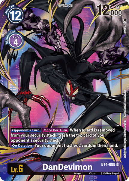 DanDevimon [BT4-088] (Arte Alternativo) [Great Legend]