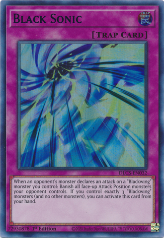 Black Sonic (Azul) [DLCS-EN032] Ultra Rara