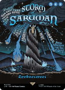 Tempête de Saruman (Poster sans bordure) [Le Seigneur des Anneaux : Histoires de la Terre du Milieu]