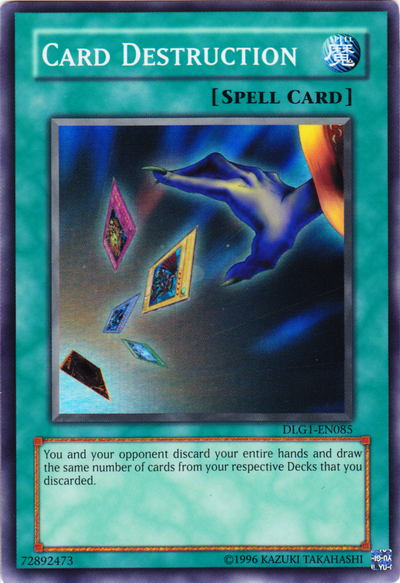 Destrucción de Cartas [DLG1-EN085] Súper Rara