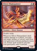 Efreet Peintresseflamme (Pack promo) [Strixhaven : L'Académie des mages promos]