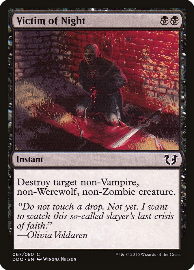 Víctima de la Noche [Duel Decks: Blessed vs. Cursed]