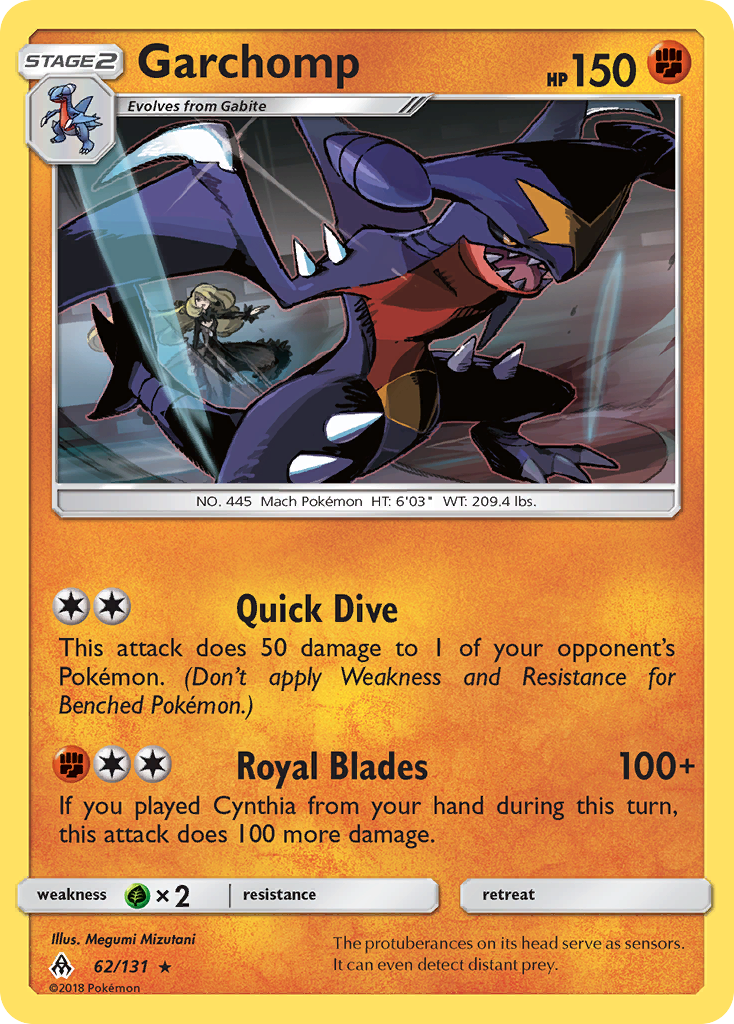 Garchomp (62/131) [Soleil et Lune : Lumière Interdite]