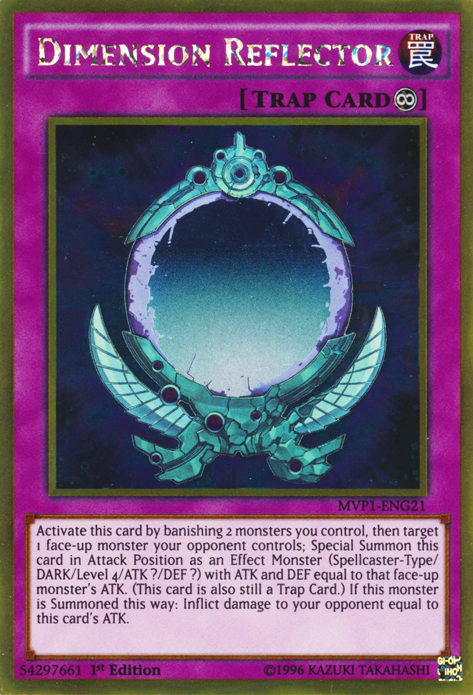 Réflecteur de Dimension [MVP1-FR021] Gold Rare
