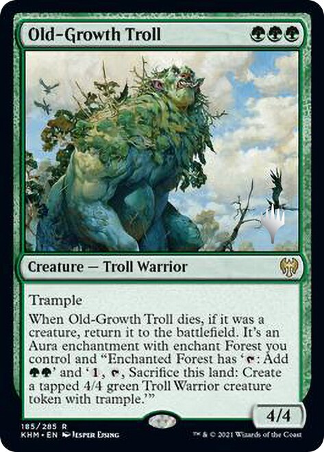 Troll des forêts anciennes (Pack promo) [Promos Kaldheim]