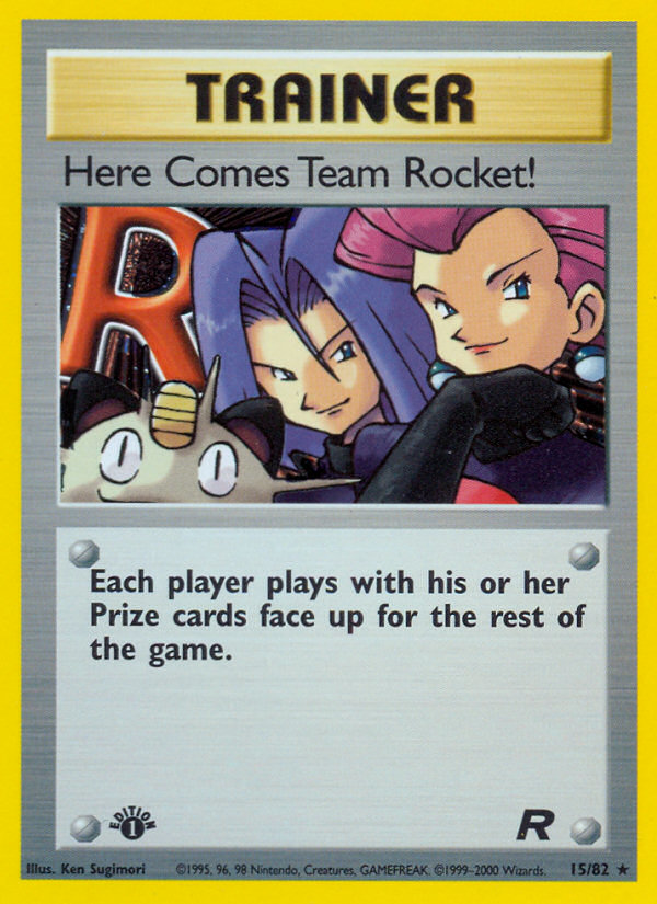 La Team Rocket Débarque ! (15/82) [Team Rocket Édition 1]