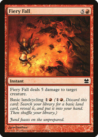 Caída Ardiente [Modern Masters]