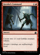 Commandement de Krenko [Ravnica Remastered]