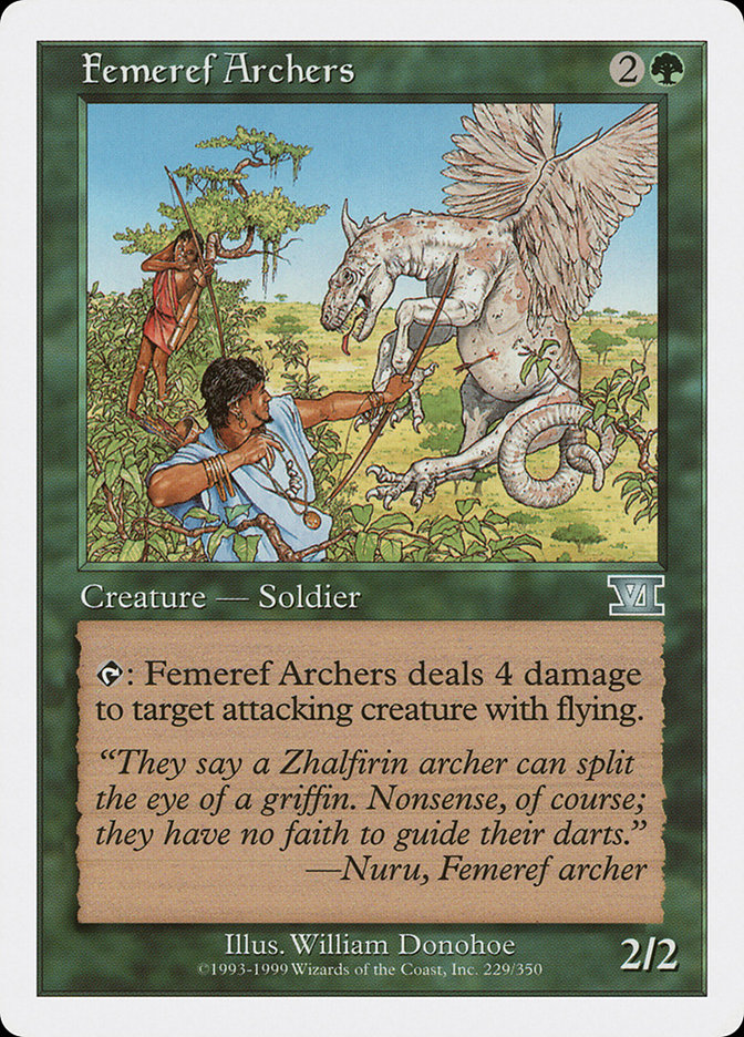 Archers de Femeref [Classic Sixième édition]