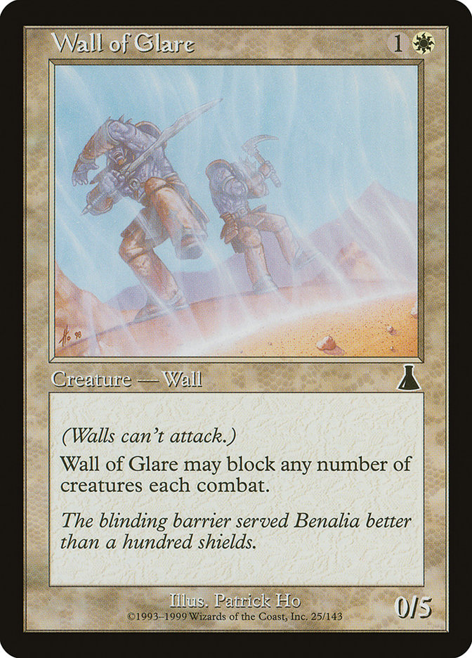 Mur d'éblouissement [Destinée d'Urza]