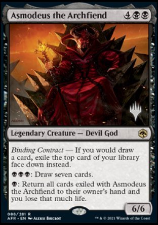 Asmodée l'Archidiable (Promo Pack) [Dungeons & Dragons: Adventures in the Forgotten Realms Promos]