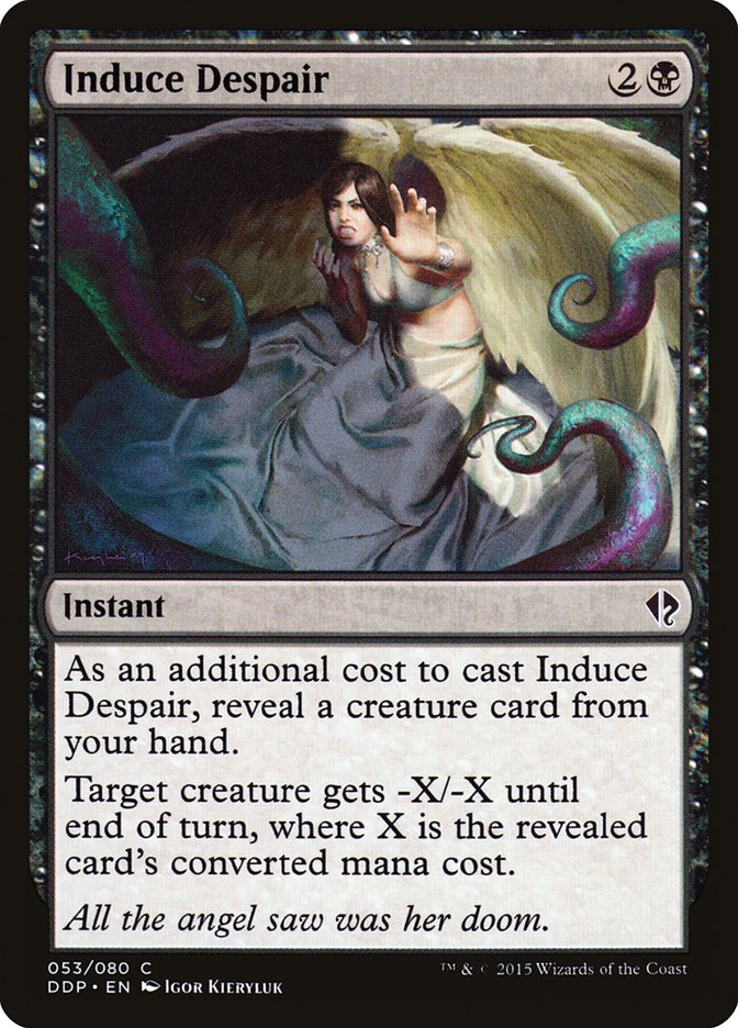 Provocar desesperación [Duel Decks: Zendikar vs. Eldrazi]