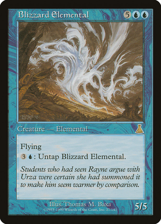 Élémental de blizzard [Destin d'Urza]