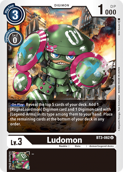 Ludomon [BT3-062] [Sobres de lanzamiento especiales Ver.1.5]