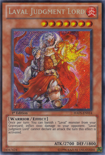 Seigneur Juge Laval [HA05-FR014] Secret Rare