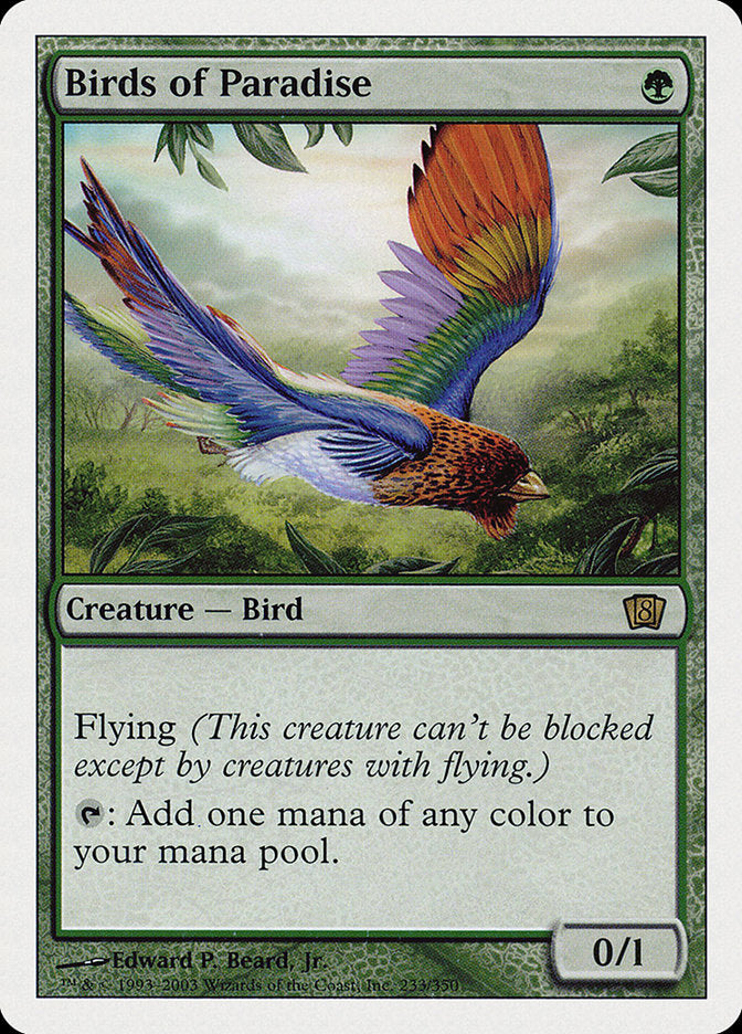 Oiseaux de paradis [Huitième édition]