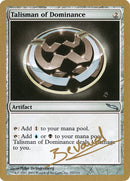 Talisman de domination (Manuel Bevand) [Decks des Championnats du Monde 2004]