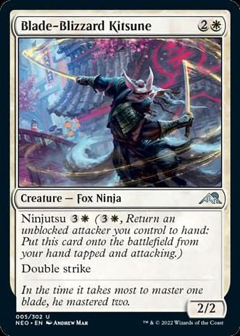 Zorro Ventisca Letal [Kamigawa: Dinastía de Neón]