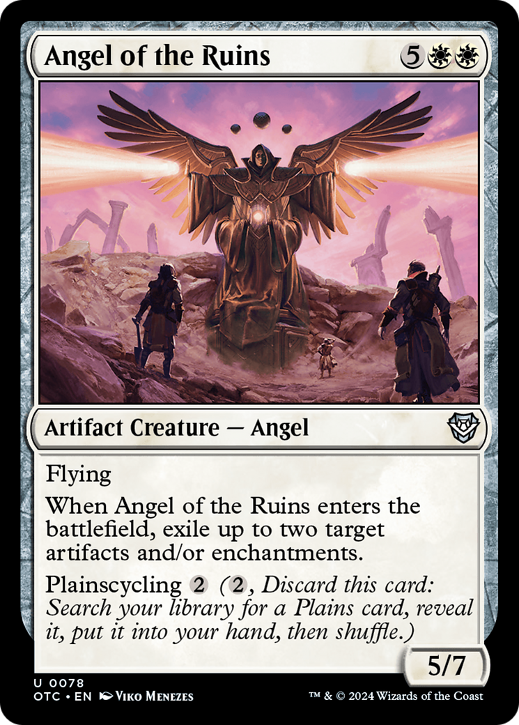 Ange des ruines [Commander Hors-la-loi de Croisetonnerre]