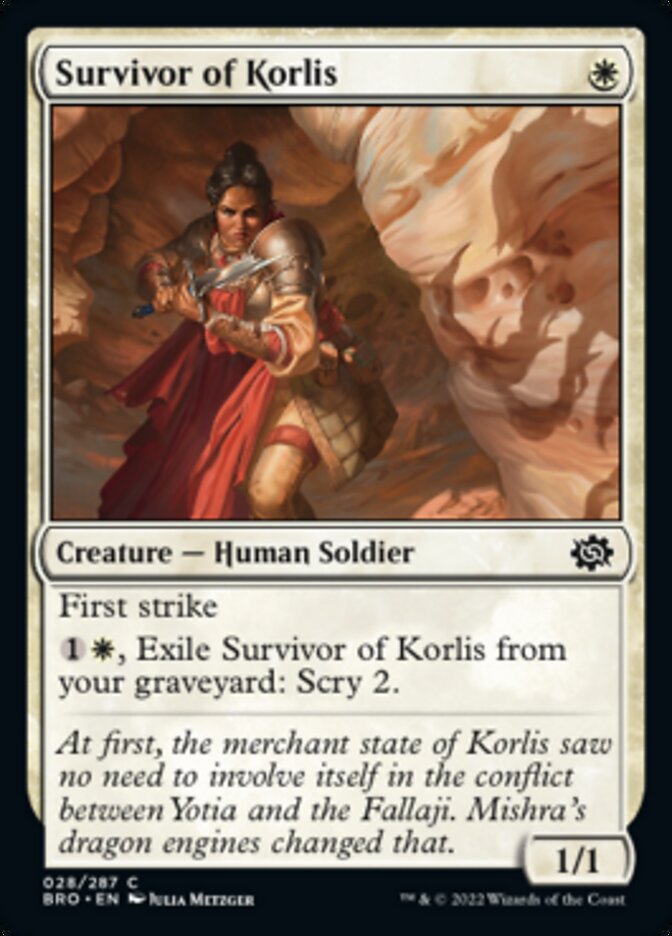 Superviviente de Korlis [The Brothers' War]