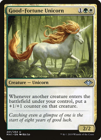Unicornio de la buena fortuna [Horizontes Modernos]