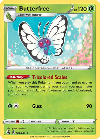 Butterfree (003/264) [Espada y Escudo: Golpe Fusión]
