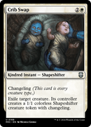Échange de Berceaux (Feuille Ondulée) [Commander Horizons du Modern 3]